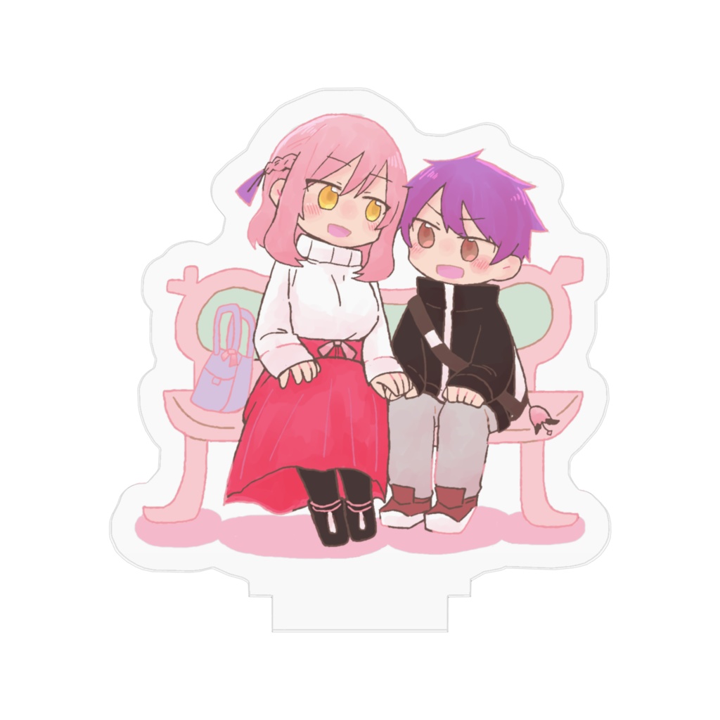 デート中にお互いのことしか見てないエーピエアクスタ