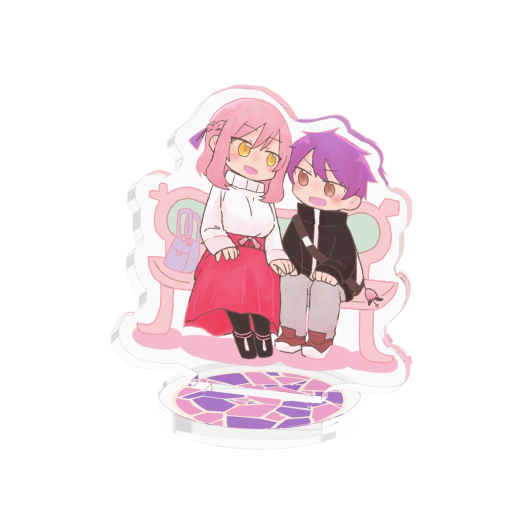 デート中にお互いのことしか見てないエーピエアクスタ