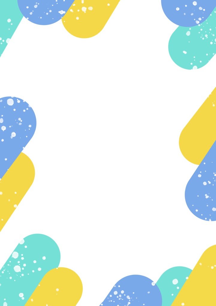 ポップでかわいい素材(3種)