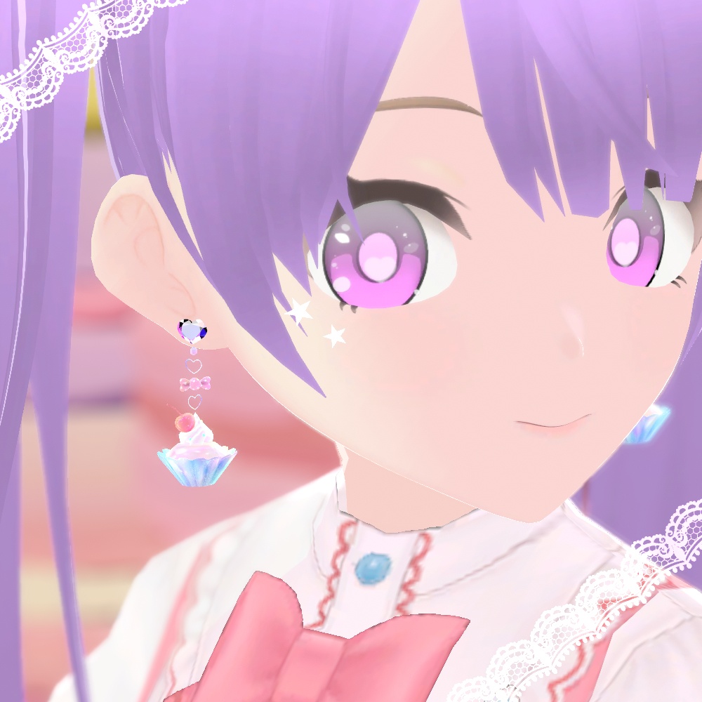 【VRChat想定】ゆめかわスイーツぴあすセット