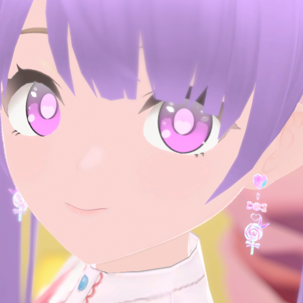 【VRChat想定】ゆめかわスイーツぴあすセット