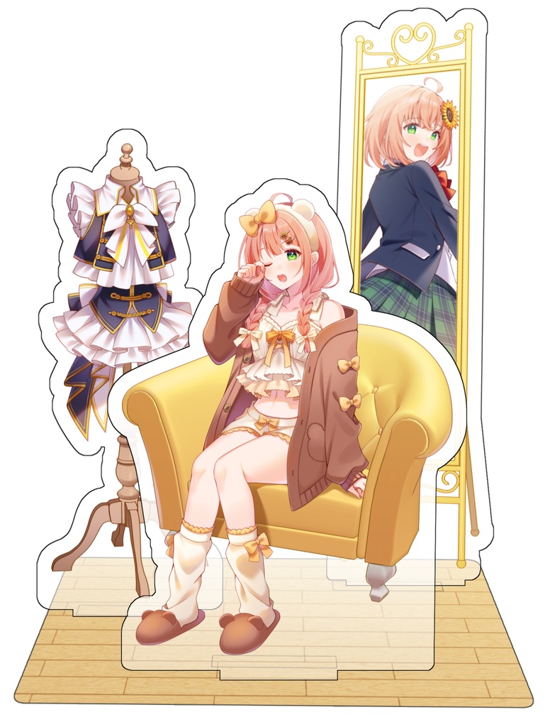 【非公式】本間ひまわり　ジオラマアクリルスタンド