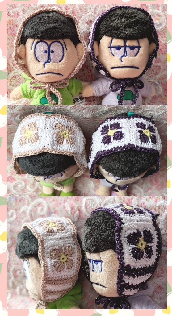 お花モチーフのヘッドバンド