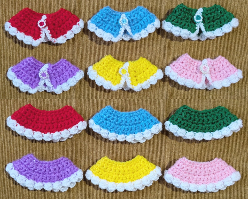 ホイップクリームなロングケープ