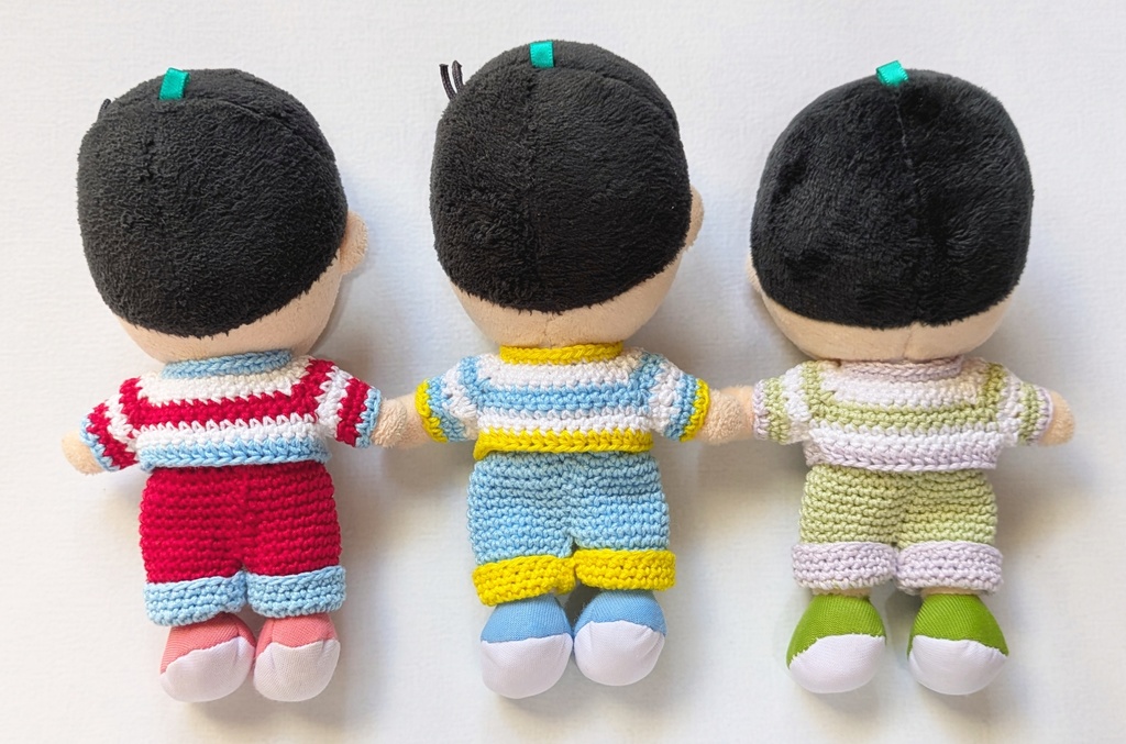 カラフルジャケット&ズボンセット