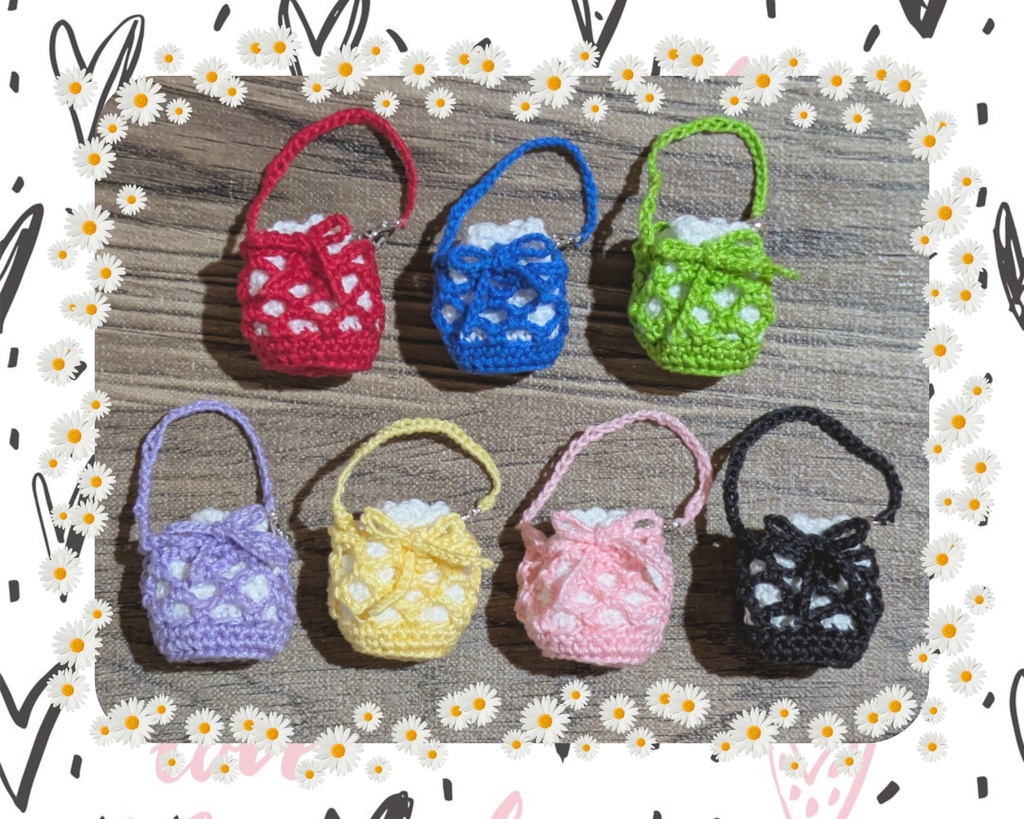 巾着ポシェット