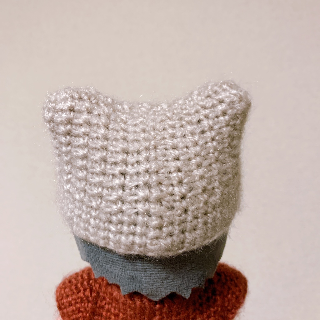 ⭐️ニットの帽子(ツノ)