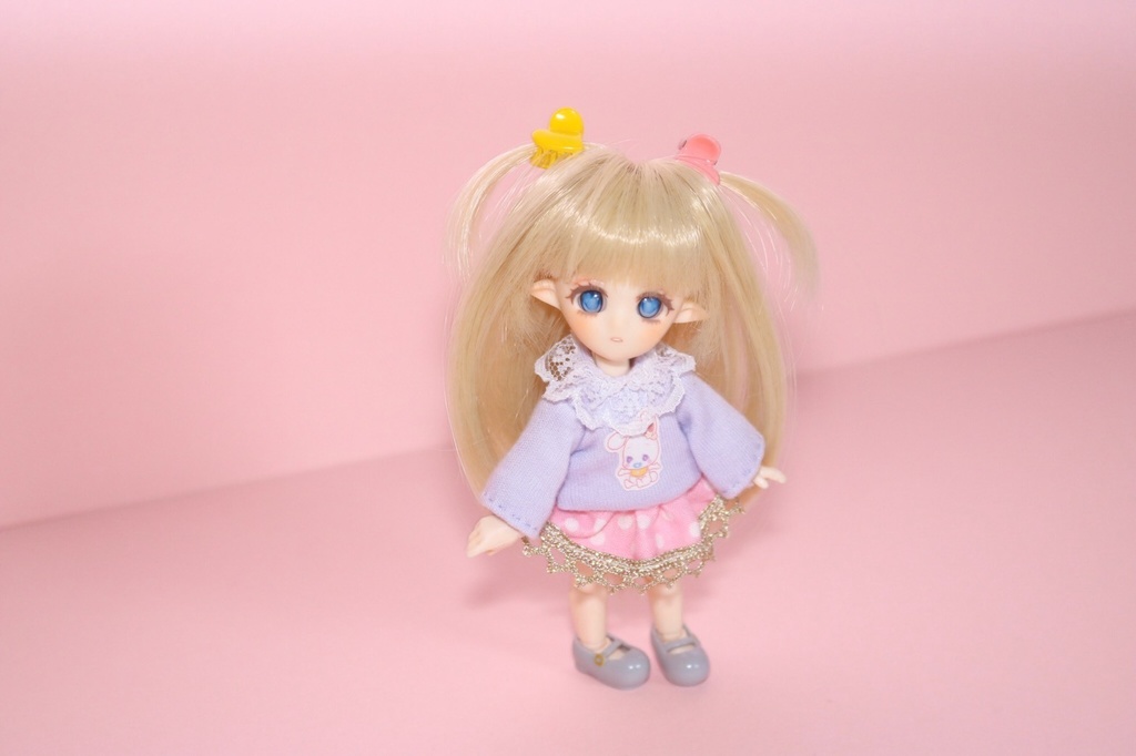 ワイド袖トップス(ベビうさ)　
