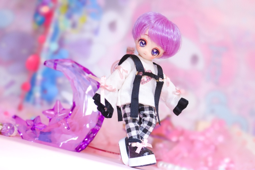 袖レースアップセット