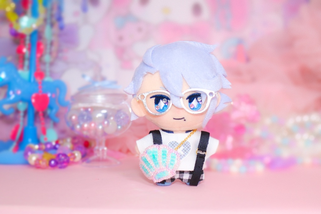 キラキラぬいポシェット(シェル)