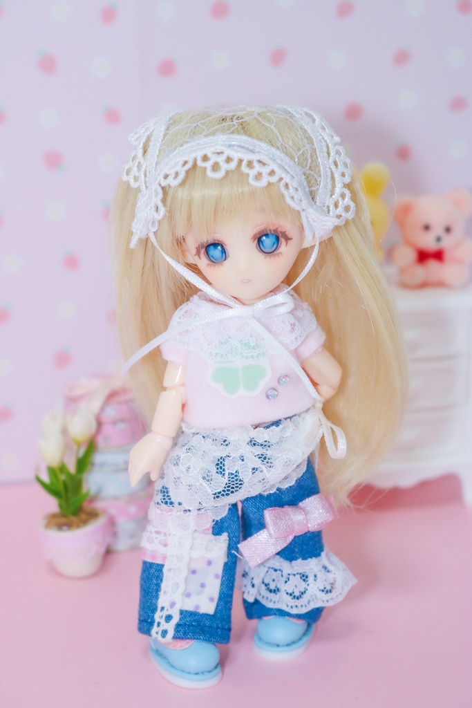 リメイクデニム風コーデセット