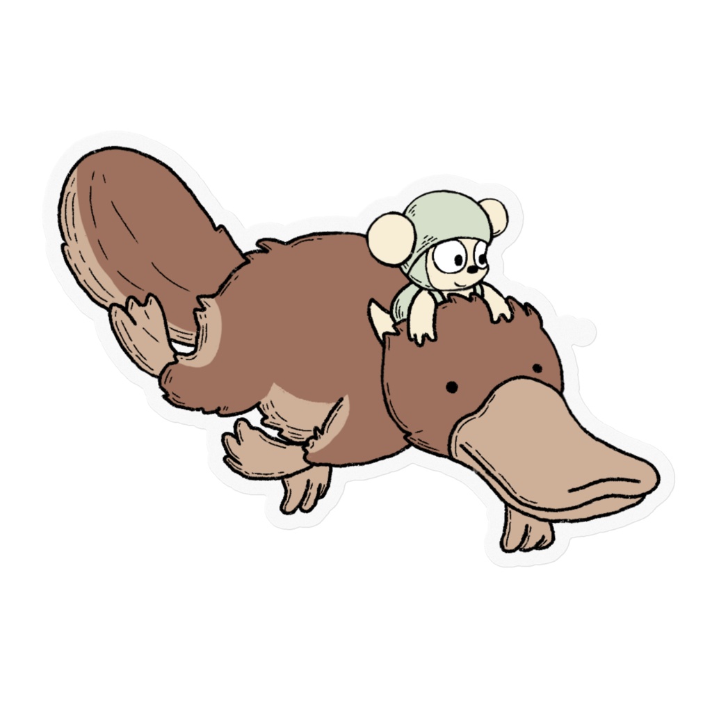 イヌクマステッカー