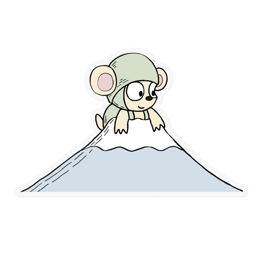 イヌクマ ステッカー