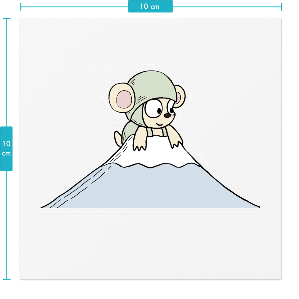 イヌクマ ステッカー