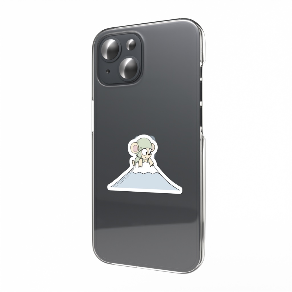 イヌクマ スマホステッカー