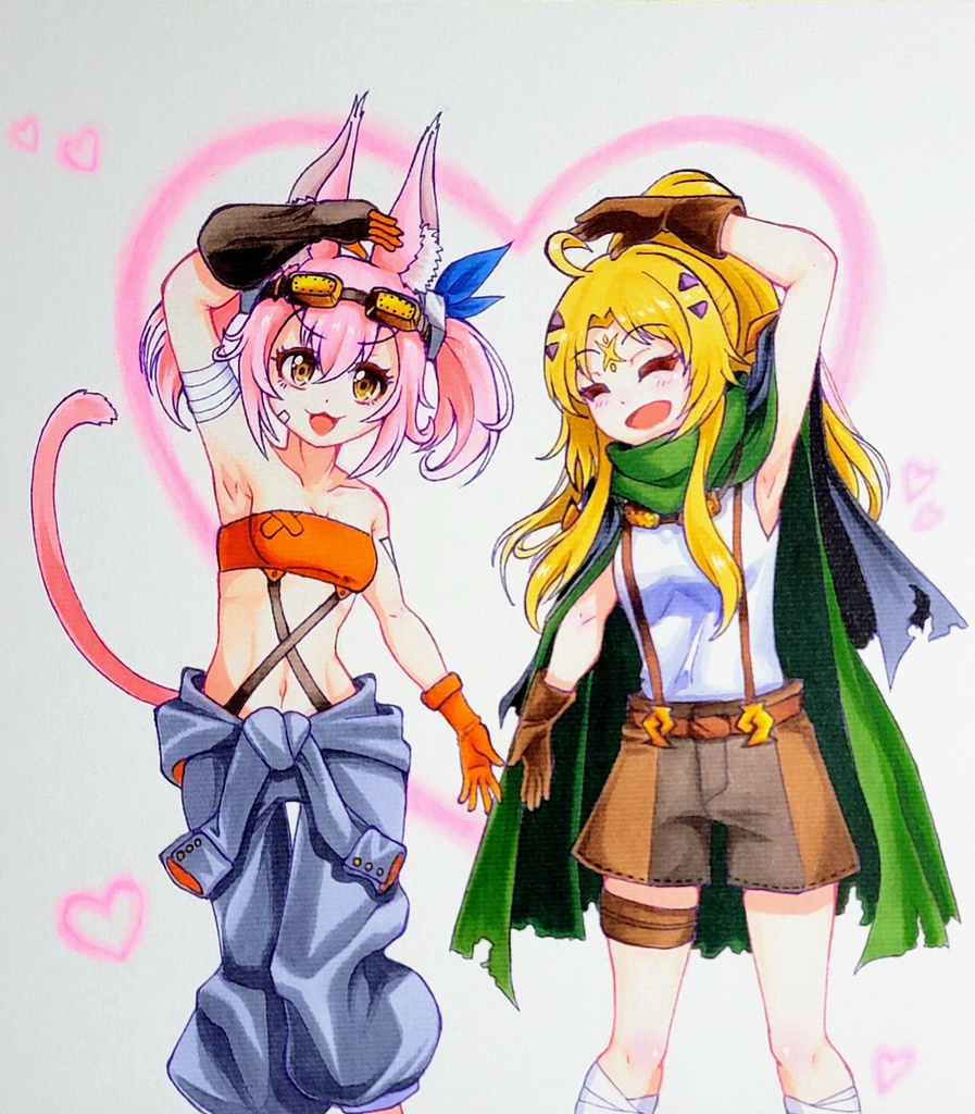 エクレシア＆キット 色紙