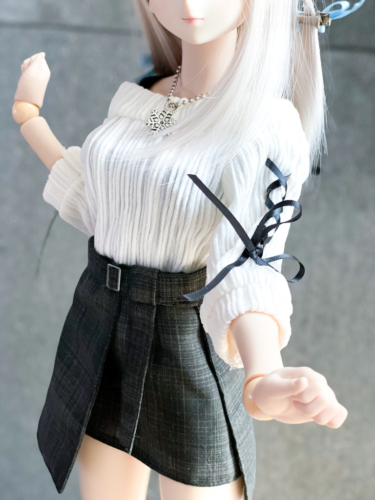 白銀ノエル ドール服  私服衣装セット