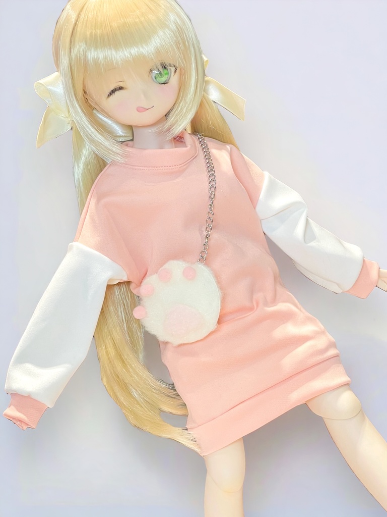 ドール用 肉球バッグ