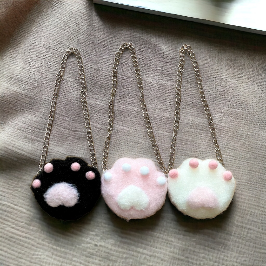 ドール用 肉球バッグ