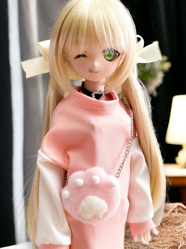 ドール用 肉球バッグ