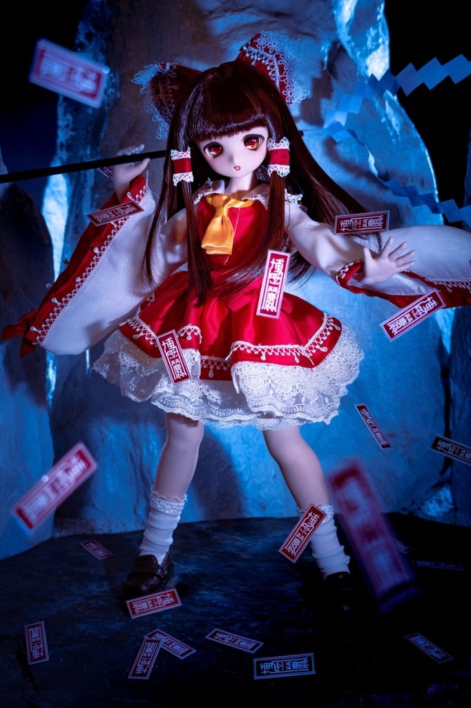 博麗霊夢 ドール服  衣装セット