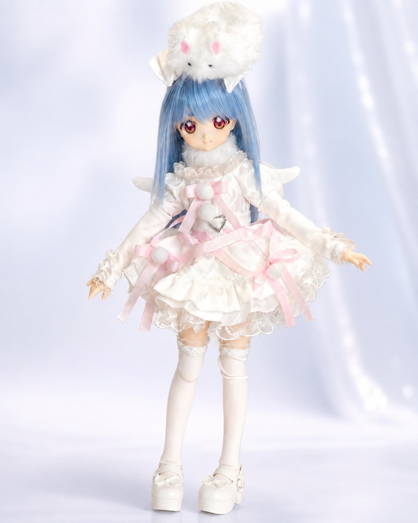 兎田ぺこら ドール服 天使衣装セット