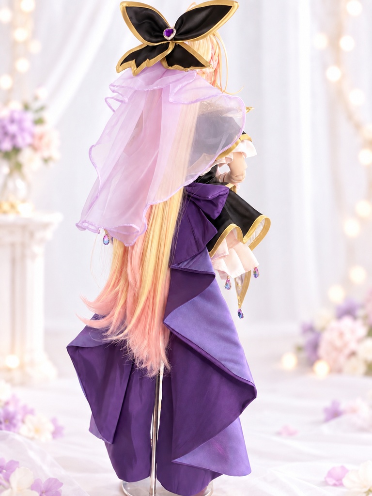 名探偵プリキュア 森亜ルルカ キュアアルカナ・シャドウ 衣装セット (DD・MDD ドール服) 