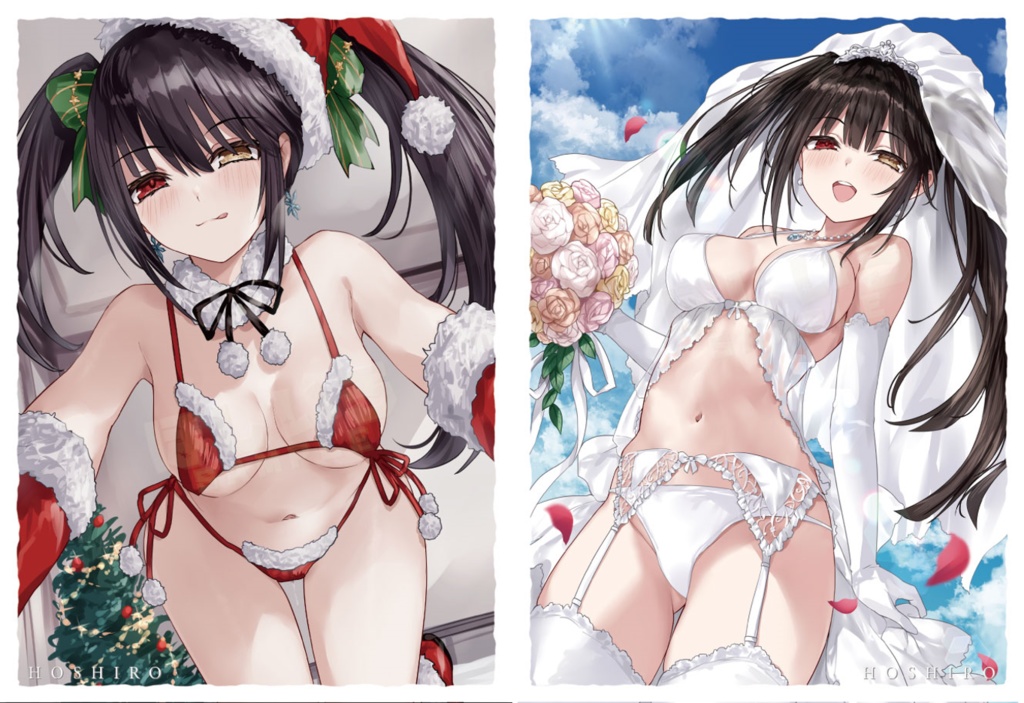 【スリーブ2種セット】狂三花嫁セット