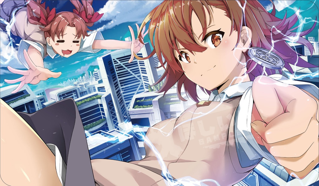 【プレイマット】御坂 美琴