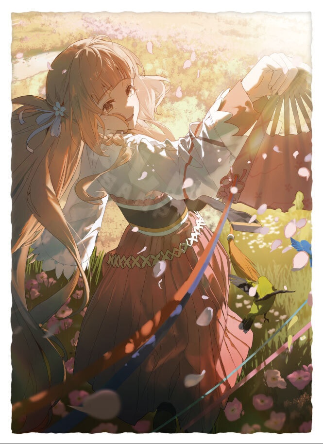 【カードスリーブ】花葉 雛菊