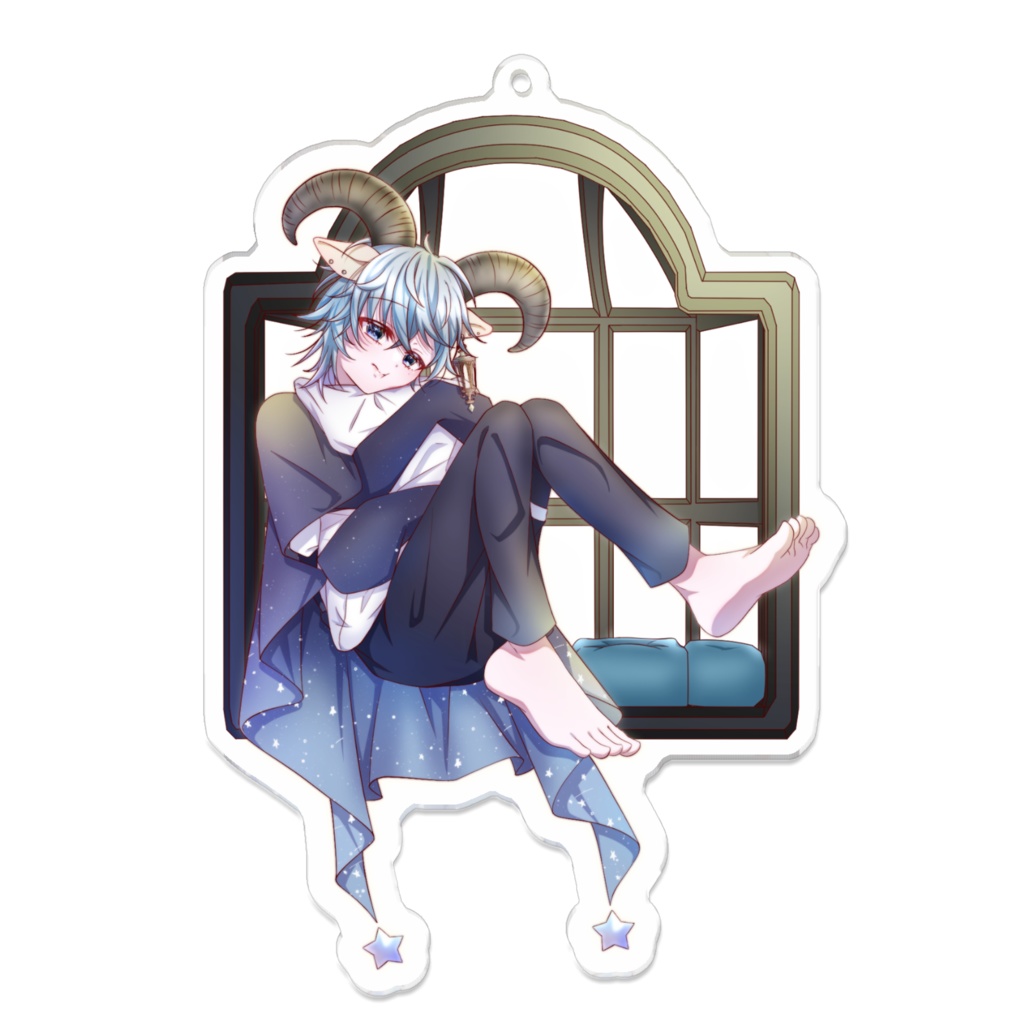 柳くんアクキー(昼/大)