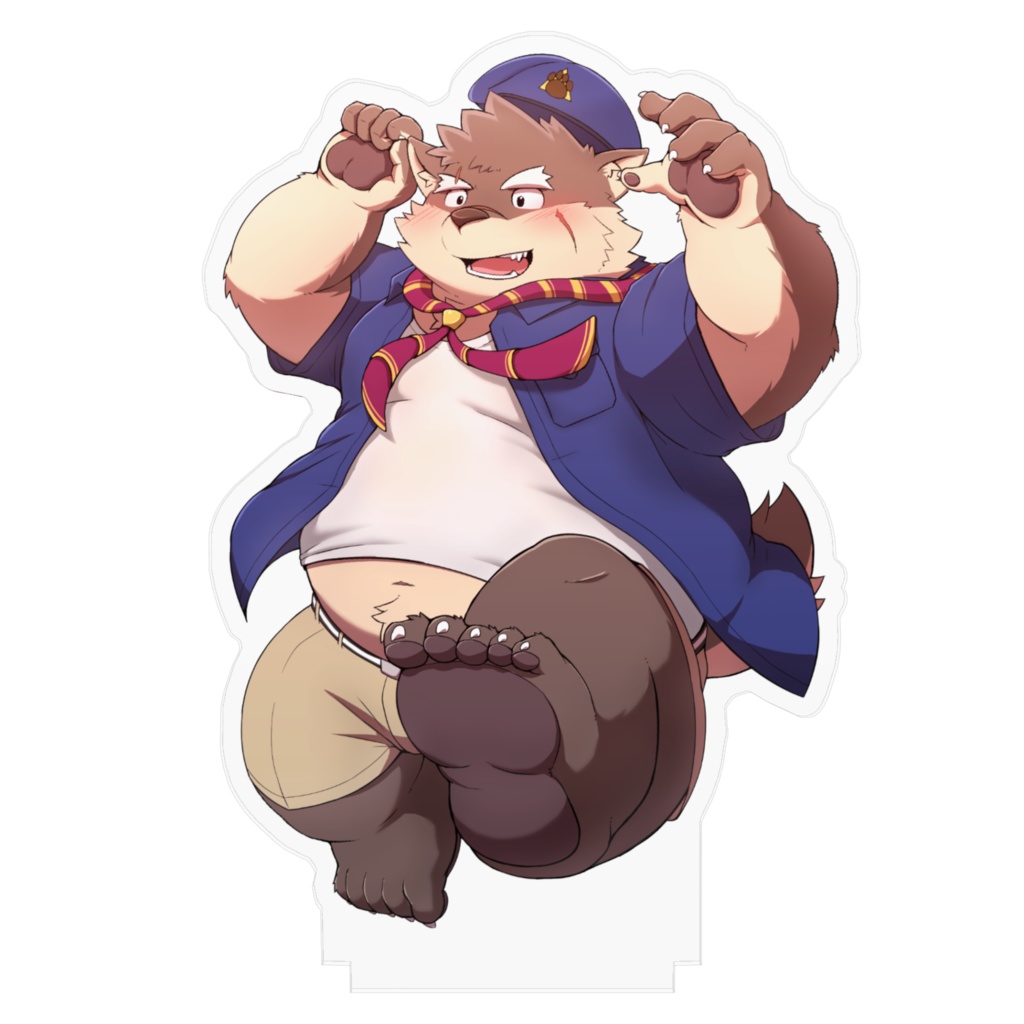 温泉野営モリタカ アクリルフィギュア