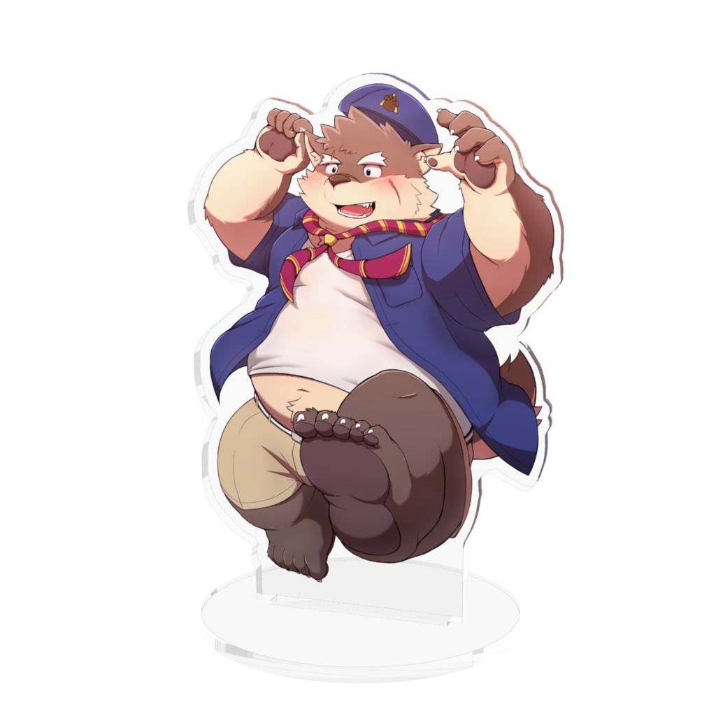 温泉野営モリタカ アクリルフィギュア