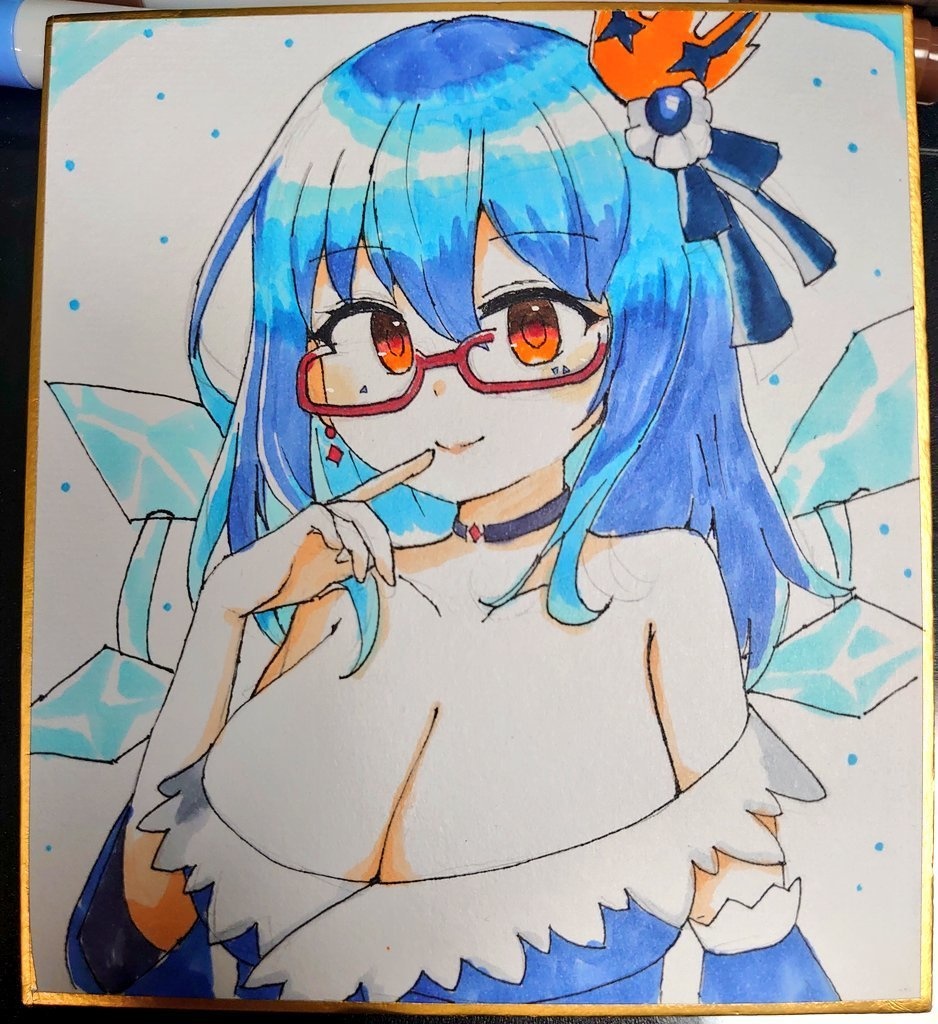 手書き色紙 【アロス・ピルルク】