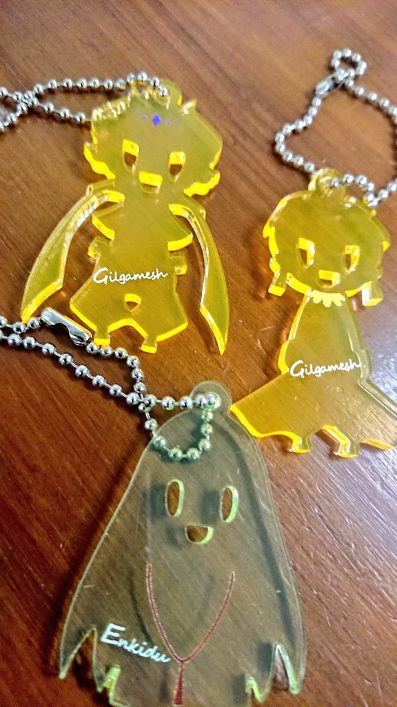 【FGO】カラーアクキー(ギルエルグゥ)