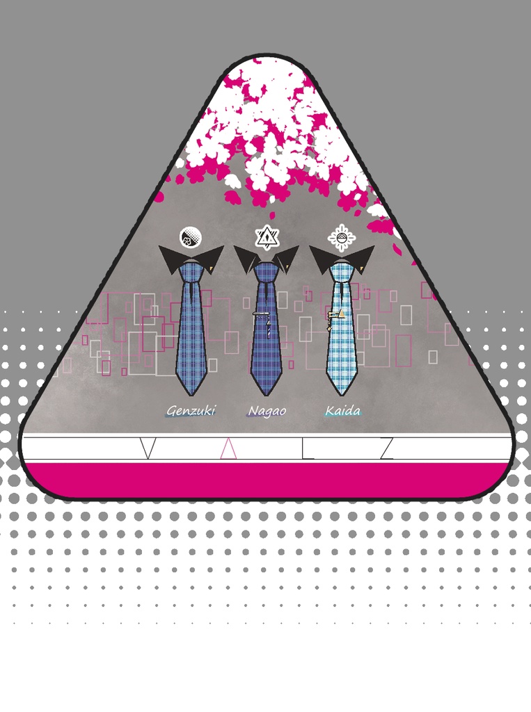 VΔLZ▲型缶バッジ【非公式】