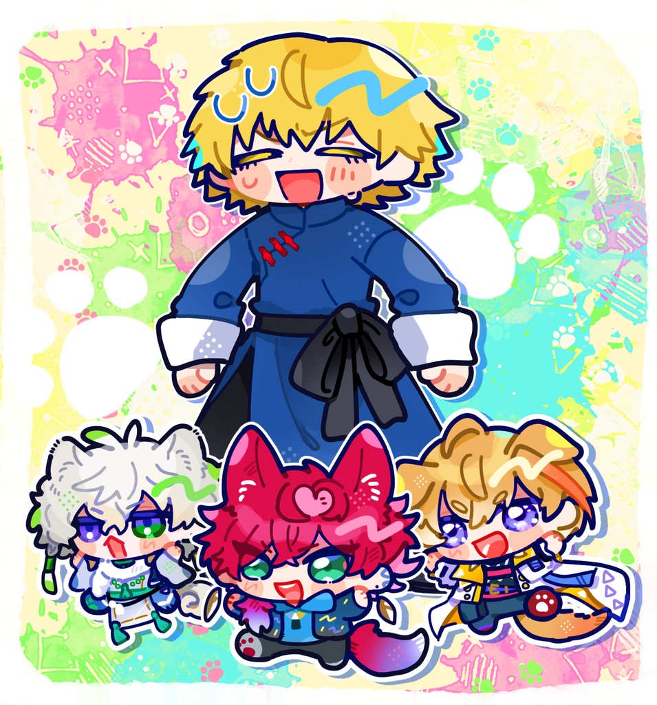 〔非公式〕エビバディ　アクリルジオラマ