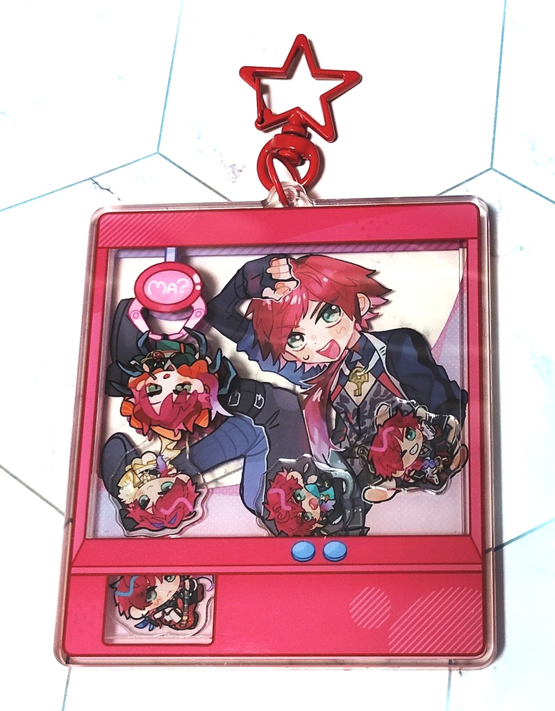 〔非公式〕(再販)シャカシャカアクリルキーホルダー 🗝💸