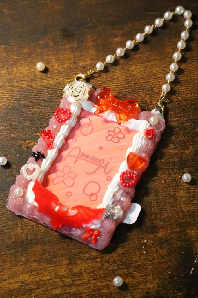 【非公式】硬貨ケース ホイップデコ にじさんじ 叶&葛葉 ストラップ付き