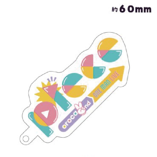 【oroca】pieceロゴアクキー
