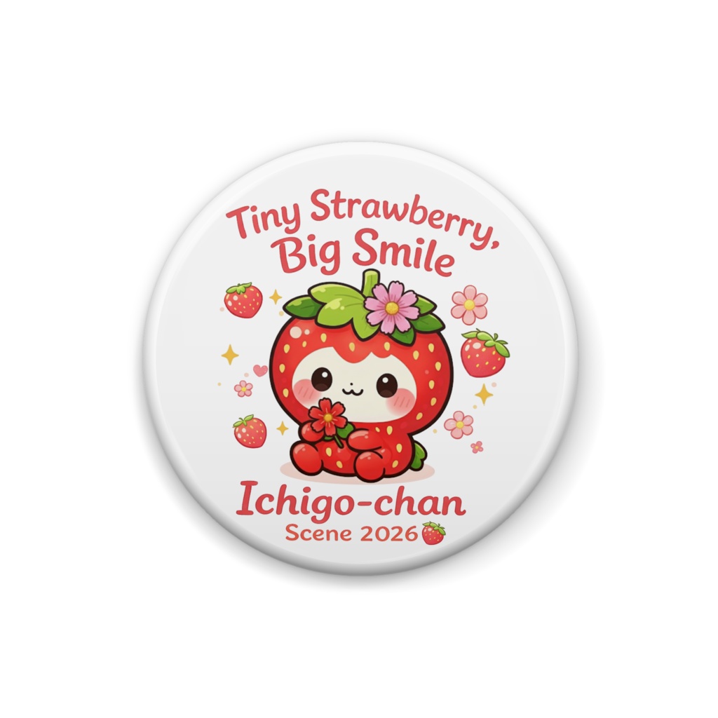 いちごちゃん缶バッジ
