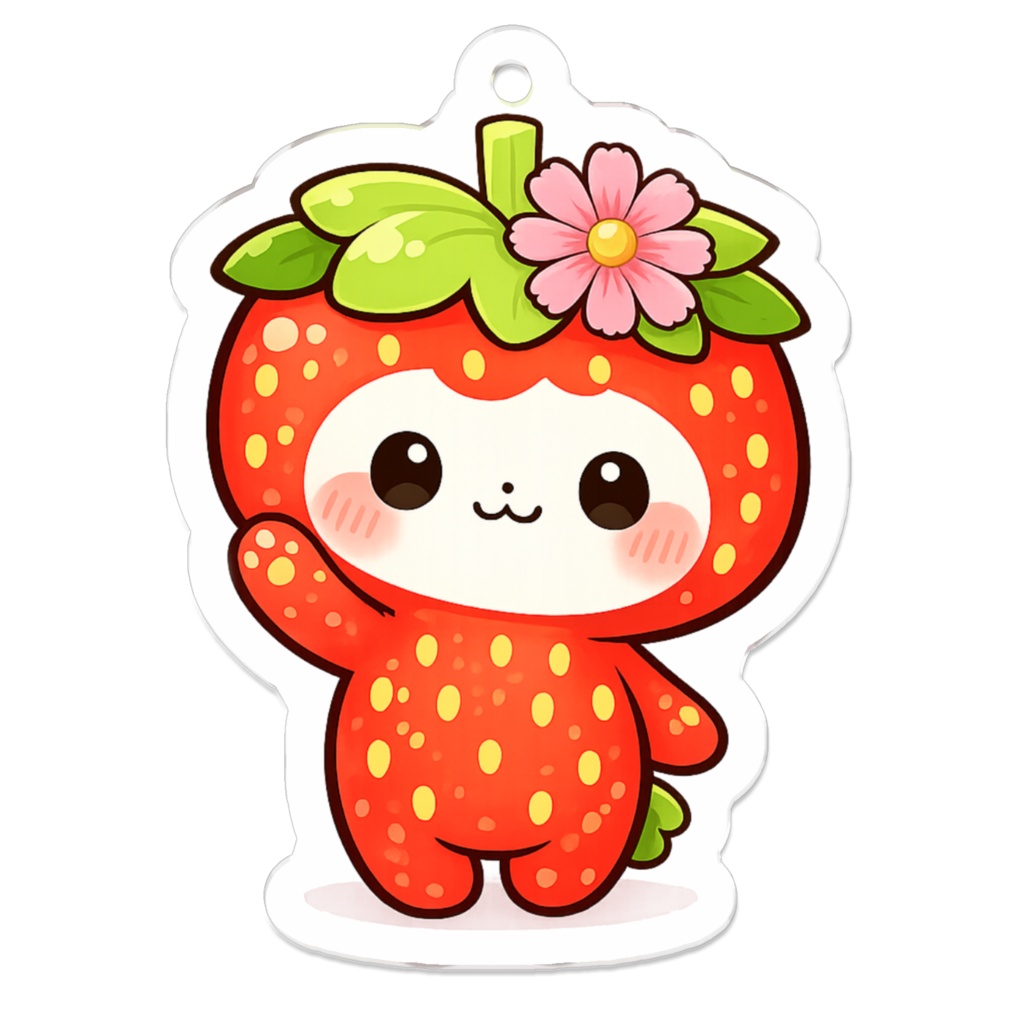 いちごちゃんキーホルダー