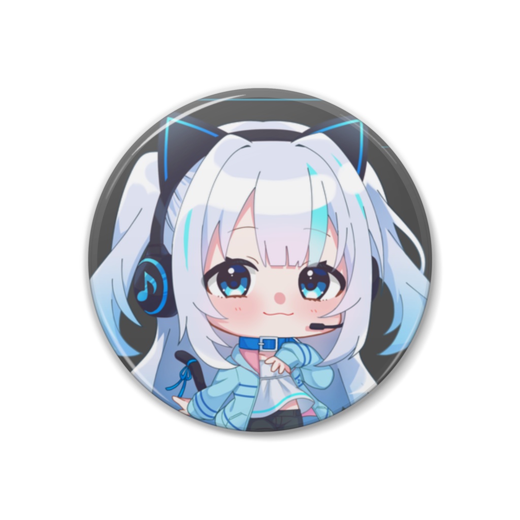 〖 常設グッズ2022 〗YUNON*缶バッジ(デフォルメver.)