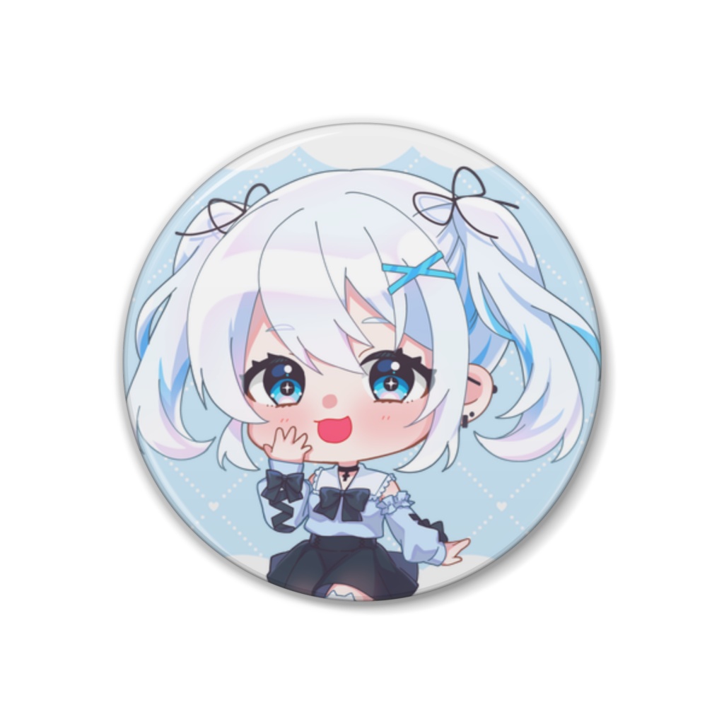 【 常設グッズ2022 】石田結音 缶バッジ(デフォルメver.)