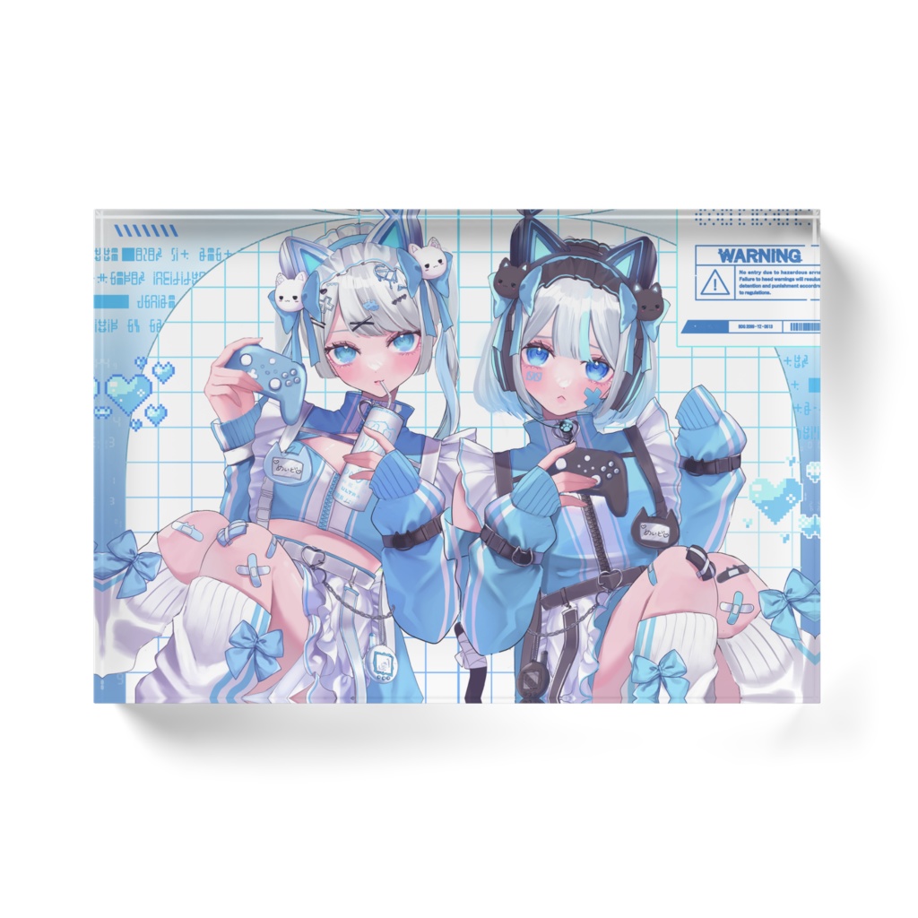 〖 常設グッズ2023 】YUNON*×石田結音 アクリルブロック