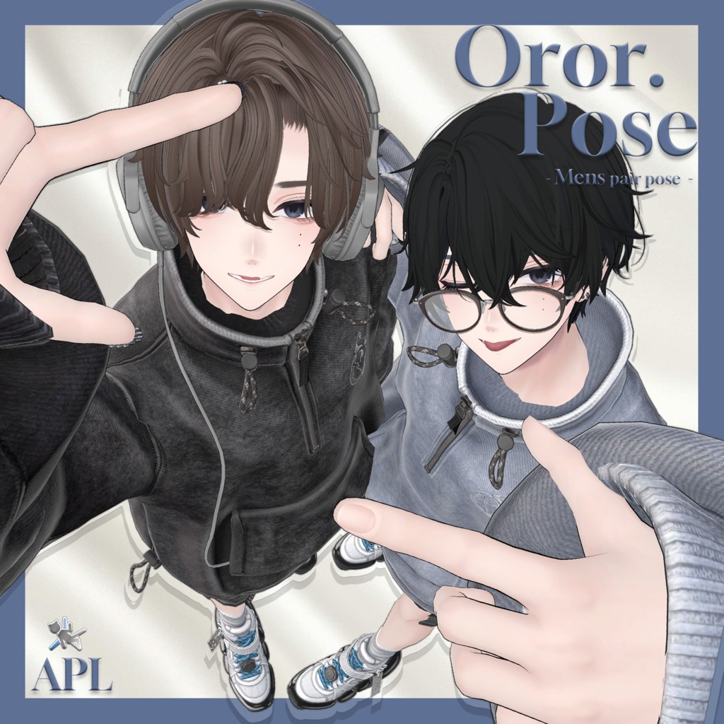 OrorPOSE -男性pairpose集-