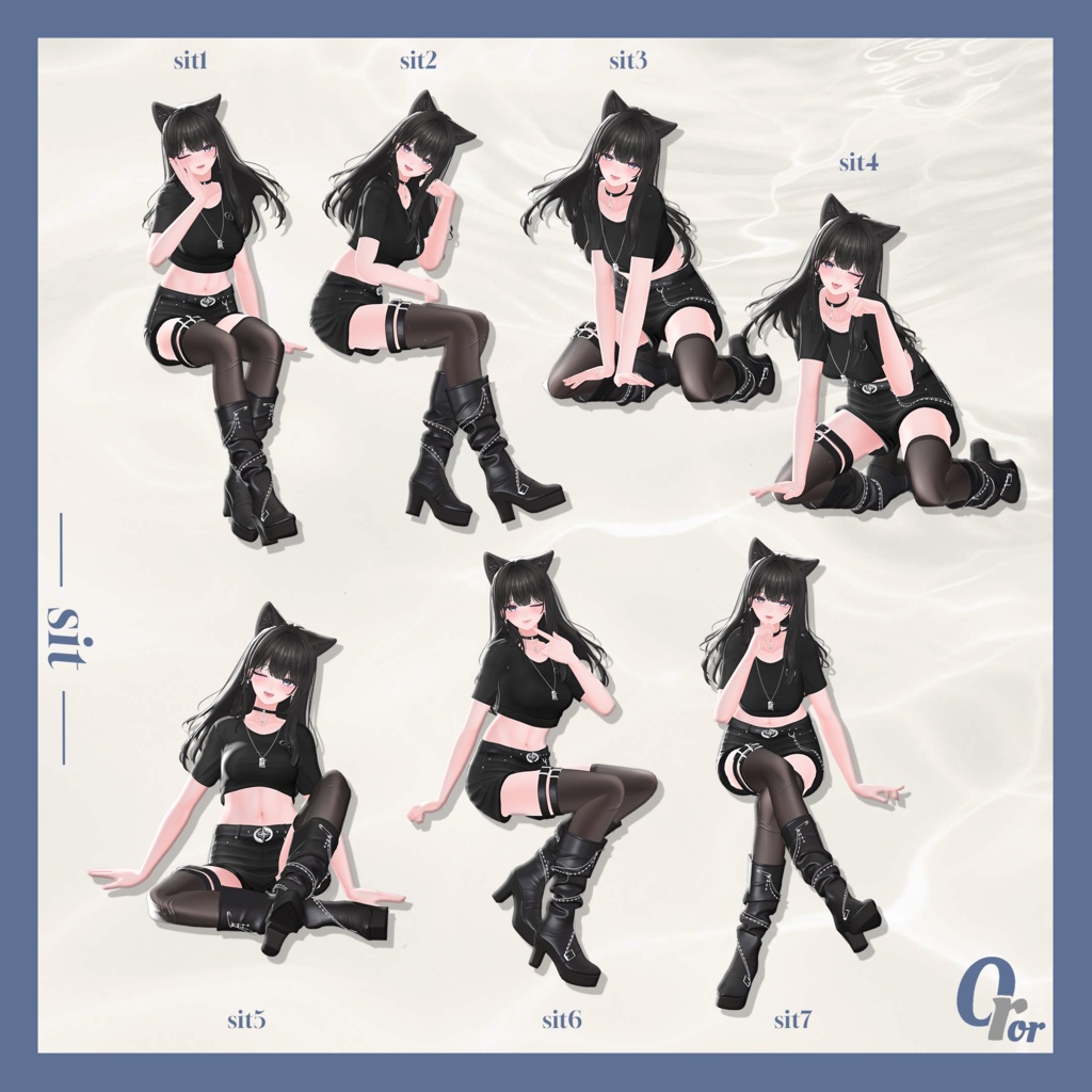 OrorPOSE -女性大人30pose-
