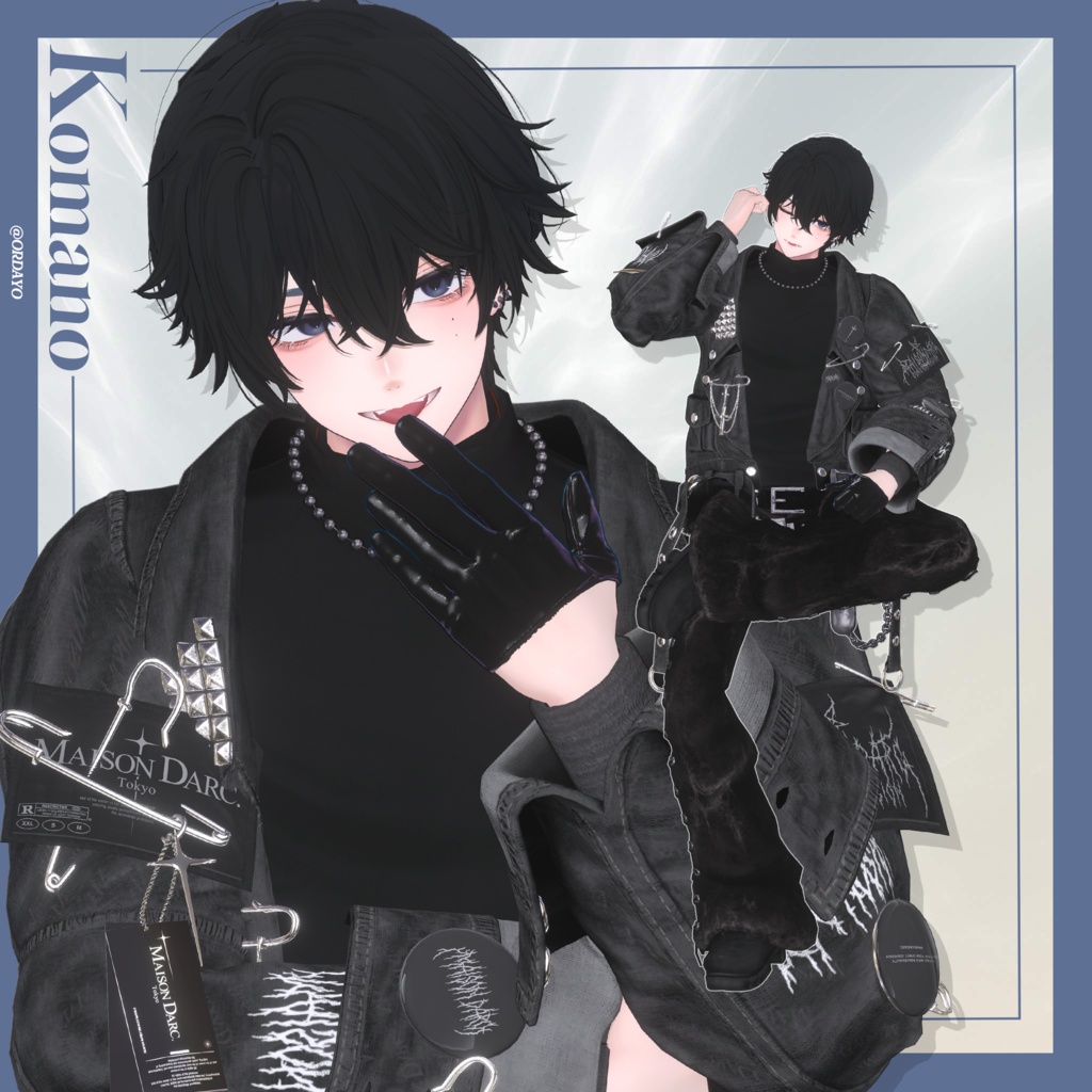OrorPOSE -男性SWAG30pose-