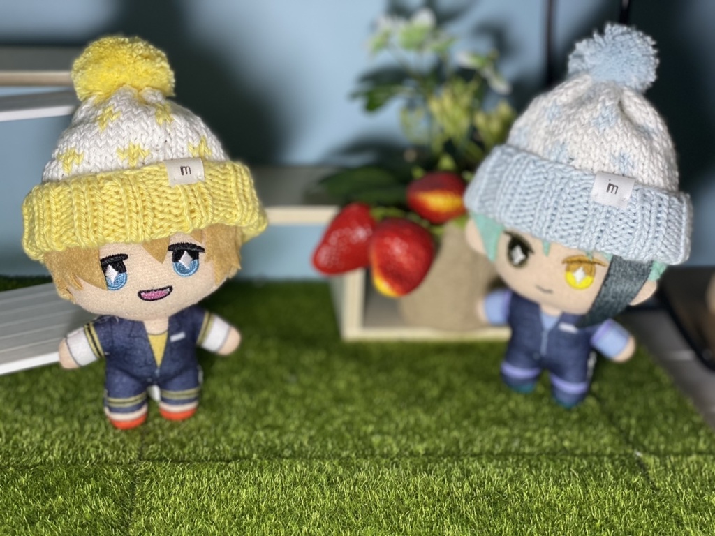 イースターニット帽 (ぬい10cm.size/送料別)