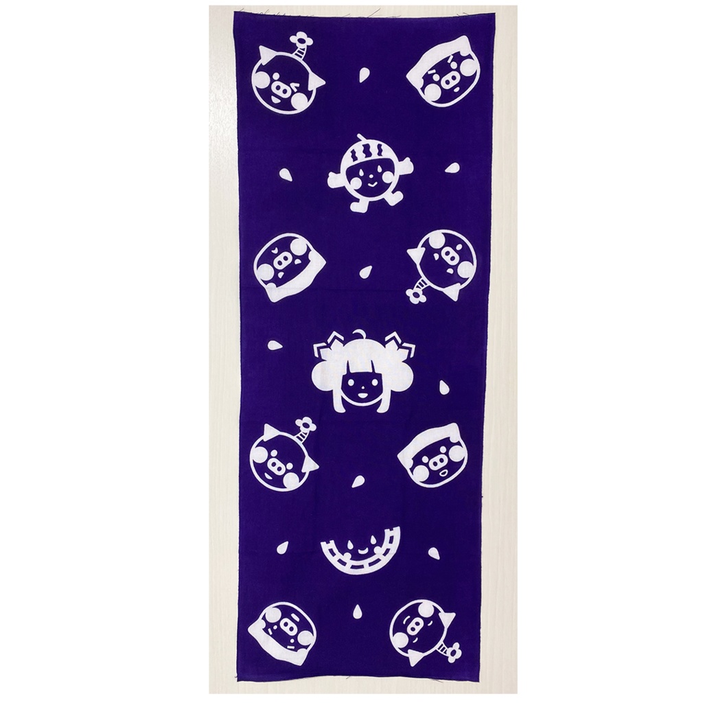 【完売】おうまゆうオリジナルてぬぐい(サイン入りカード付)